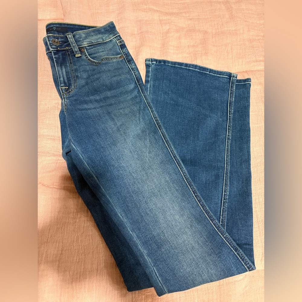 7 For All Mankind Flare Jeans - Picture 2 of 3